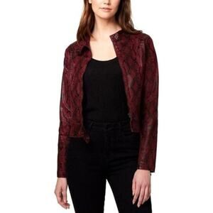 NWT Sanctuary Denim Kori Faux Leather Moto Jacket